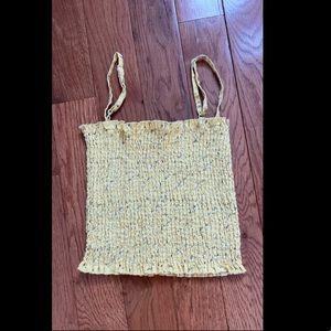 Brandy Melville yellow top